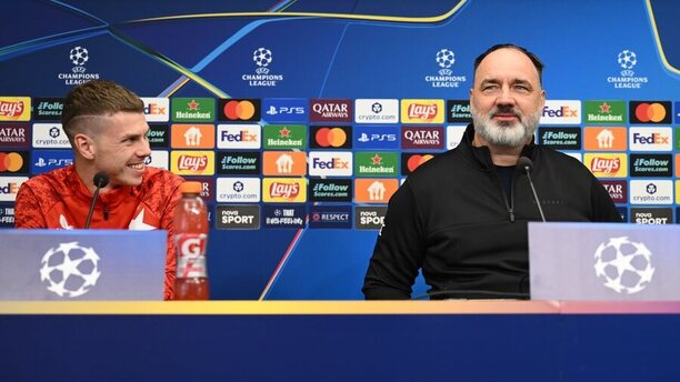 Jindřich Trpišovský s navrátilcem Davidem Douděrou