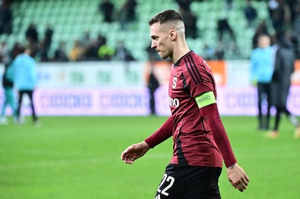 Lukáš Haraslín po prohře Sparty v Karviné