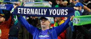 Fanoušci na zápase Major League Soccer