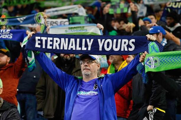 Fanoušci na zápase Major League Soccer