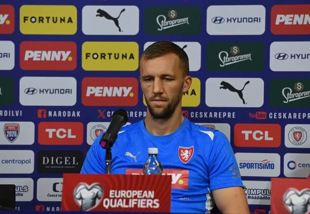 Tomáš Souček vysvětloval příčiny absence děkovačky