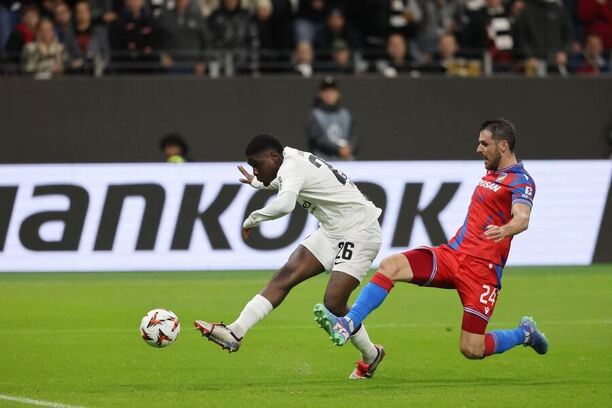 Frankfurt vs. Viktoria Plzeň, ligová fáze Evropské ligy 2024–25