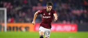 Sparťan Veljko Birmančević během utkání s Teplicemi