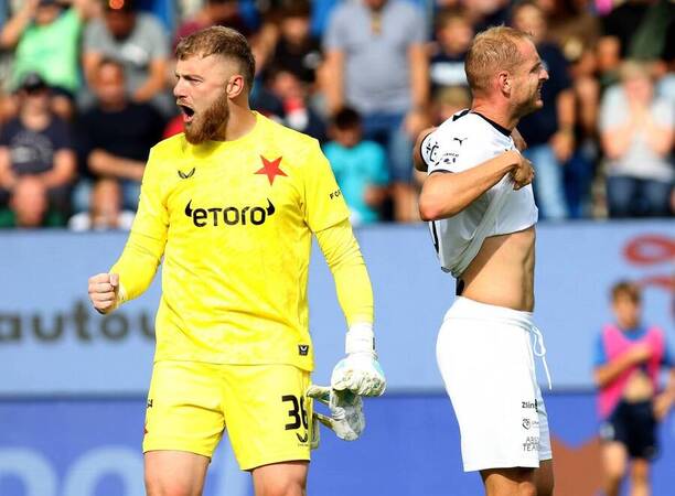Jindřich Staněk chytil v minulém zápasu penaltu