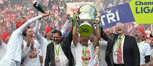 Sezona Chance Ligy 2026/27 odstartuje na konci července. Na snímku aktuální mistři ze Slavie