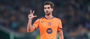 Útočník Barcelony Ferran Torres dal v sobotu proti Betisu tři góly