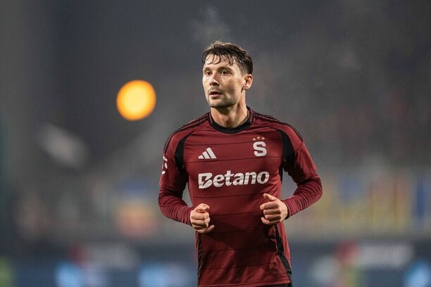 Kaan Kairinen během výhry Sparty v Olomouci