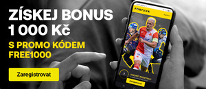 Fortuna promo kód FREE1000