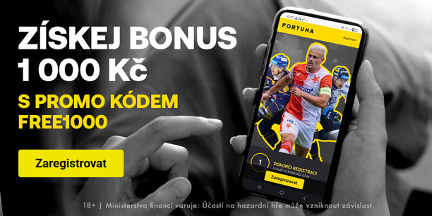 Fortuna promo kód FREE1000