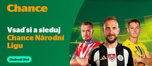 Sledujte zápasy Chance Národní Ligy online zdarma na Chance TV