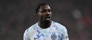 Marcus Thuram během výhry Interu v Janově