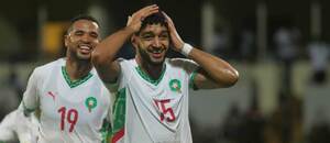 V nominaci Maroka na AFCON 2025 nechybějí ani Youssef En-Nesyri (vlevo) a Ismael Saibari