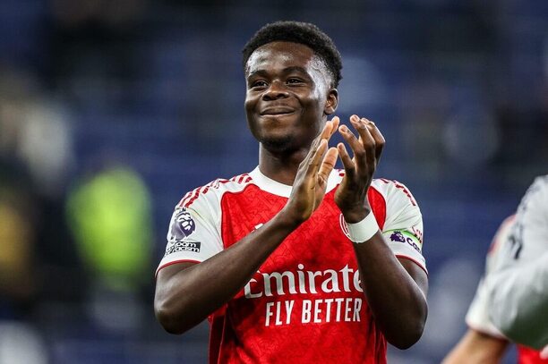 Bukayo Saka po výhře Arsenalu nad Evertonem