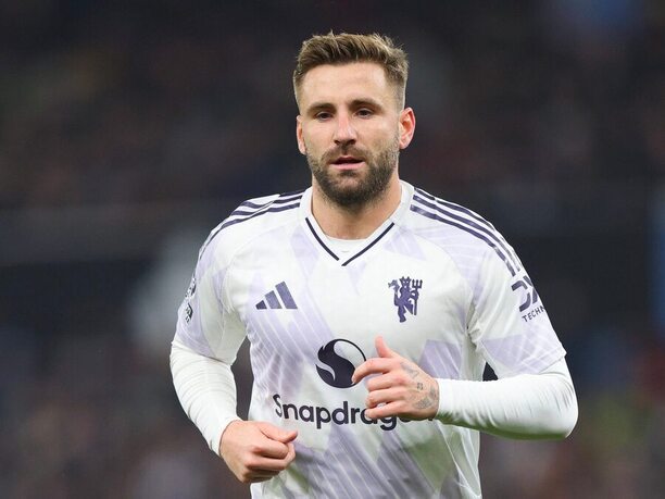 Luke Shaw v&nbsp;dresu Manchesteru United