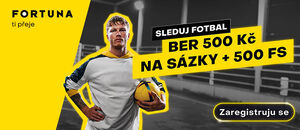 Sledujte fotbal u Fortuny s bonusem