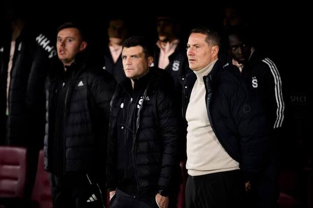 Brian Priske před zápasem Sparty s Aberdeenem