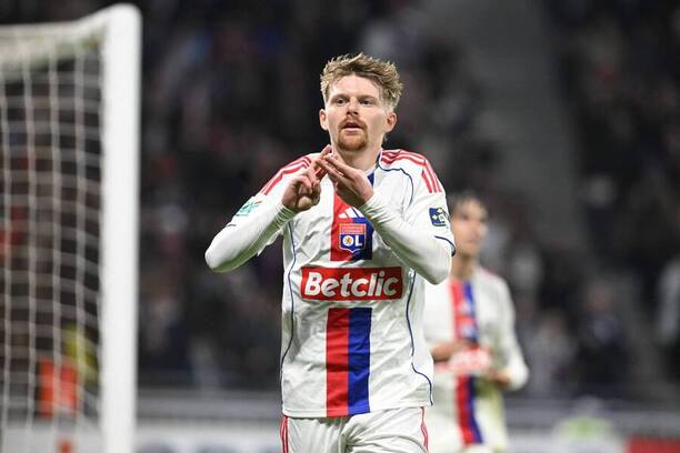 Pavel Šulc se raduje z&nbsp;gólu v&nbsp;Coupe de France