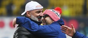 Jindřich Trpišovský a Zdeněk Houštecký povedou mužstvo i v dnešním utkání