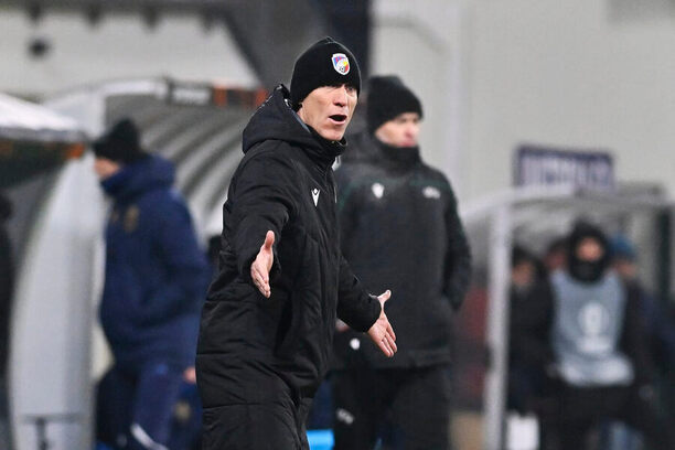 Trenér Plzně Martin Hyský