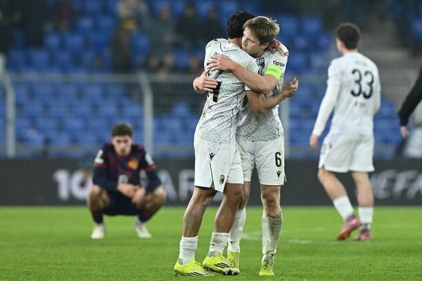 Merchas Doski a Lukáš Červ slaví výhru Plzně v Basileji