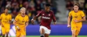 John Mercado ze Sparty v utkání Chance Ligy proti Dukle