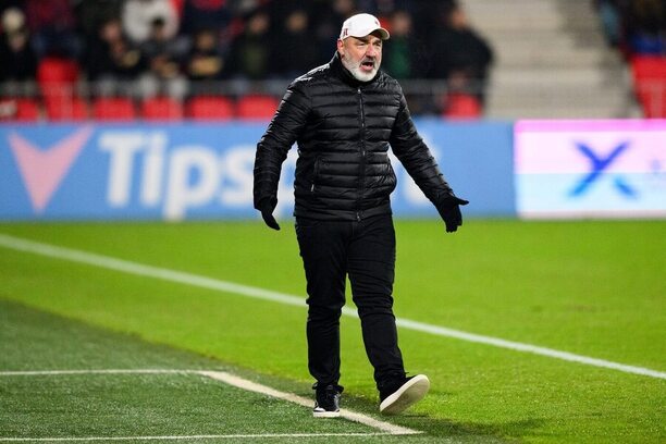 Jindřich Trpišovský neměl v&nbsp;Pardubicích moc důvodů k&nbsp;radosti