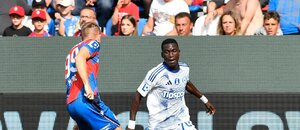 Amar Memić z Plzně a Ahmad Ghali z Olomouce