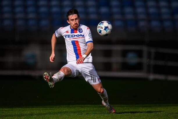 Brněnský obránce Daniel Kosek v&nbsp;utkání Atlantic Cupu 2026