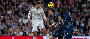 Momentka ze zápasu 15. kola La Ligy mezi Realem Madrid a Celtou Vigo