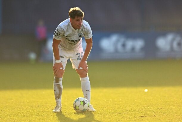 Lukáš Masopust během prohry Liberce s Hradcem Králové