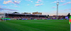 ShipEx Aréna během utkání Artisu se Zbrojovkou