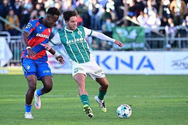 Sampson Dweh z&nbsp;Plzně a&nbsp;Aleš Čermák z&nbsp;Bohemians