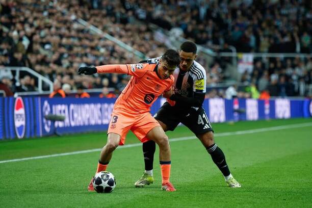 Barcelona s&nbsp;Newcastlem bojují o&nbsp;postup do čtvrtfinále Ligy mistrů