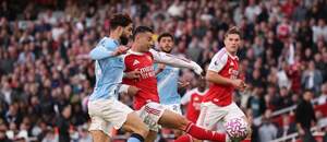 Poslední vzájemný zápas mezi Arsenalem a Manchesterem City skončil v září 1-1