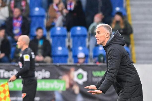 Trenér Plzně Martin Hyský