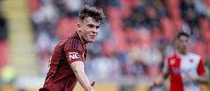 Vojtěch Novák během derby B-týmů Sparty a Slavie