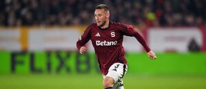 Pavel Kadeřábek během prohry Sparty s Alkmaarem