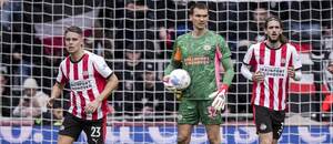 Matěj Kovář slaví s PSV titul v nizozemské lize