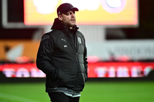 Trenér Zbrojovky Martin Svědík během utkání s&nbsp;Artisem