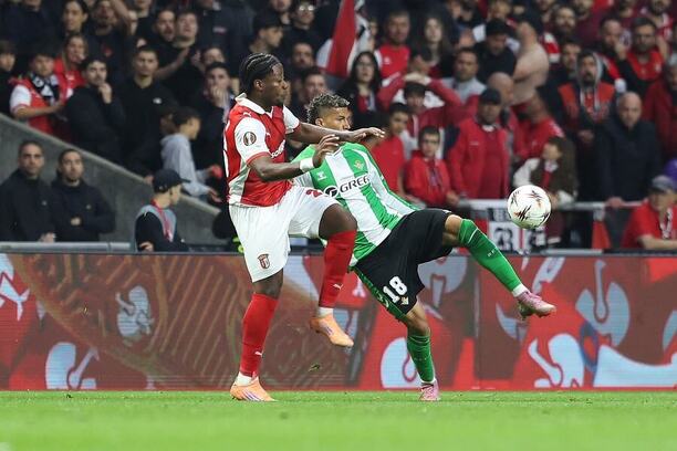 Odveta čtvrtfinále Evropské ligy mezi Betisem a&nbsp;Bragou se hraje od 21:00