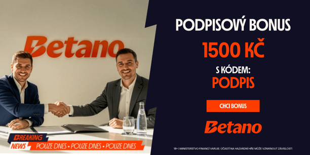 Betano - podpisový bonus