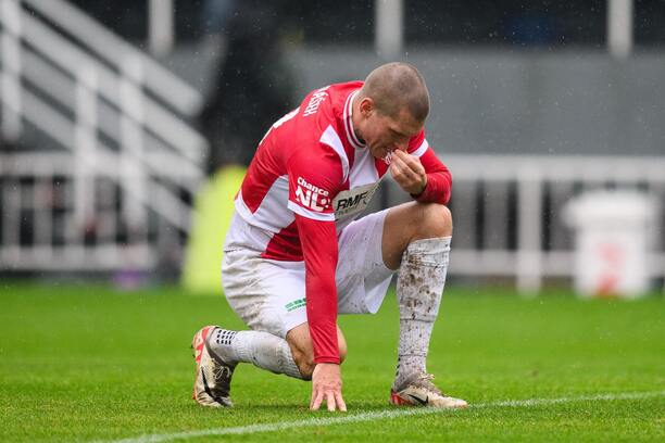 Žižkovský útočník Zdeněk Ondrášek v&nbsp;duelu proti Artisu Brno