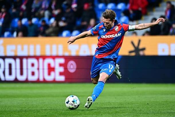 Patrik Hrošovský v&nbsp;dresu Plzně