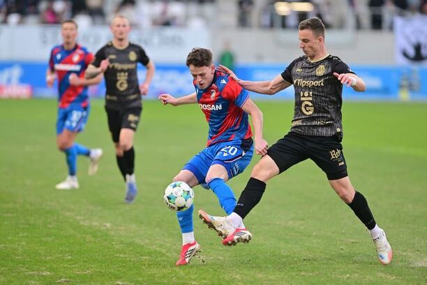 Jiří Panoš z&nbsp;Plzně a&nbsp;Samuel Dancák z&nbsp;Hradce Králové