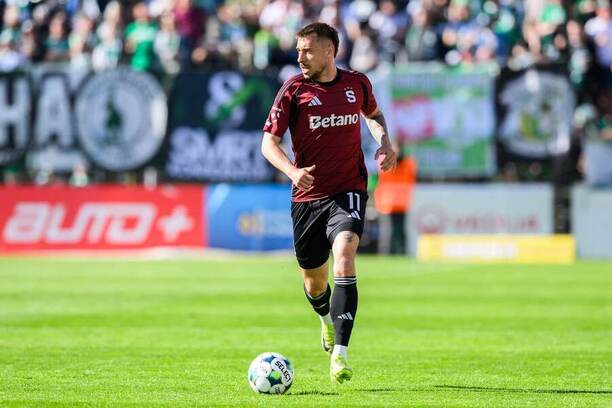 Matěj Ryneš během prohry Sparty s&nbsp;Bohemians