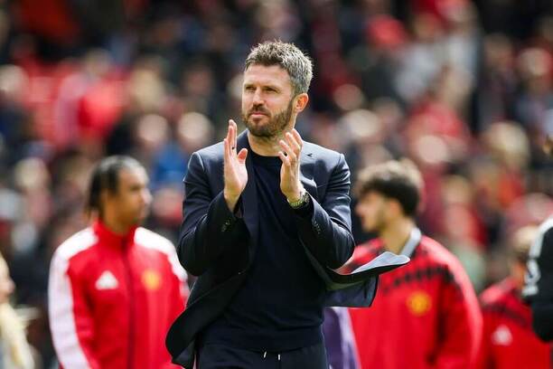 Michael Carrick po zápase Manchesteru United s Nottinghamem Forest