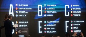 Los skupin Eura v malém fotbale 2026