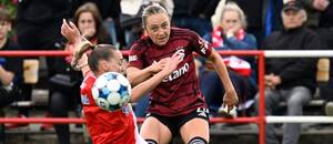 Kristýna Růžičková s Ellie Ospeckovou v posledním derby