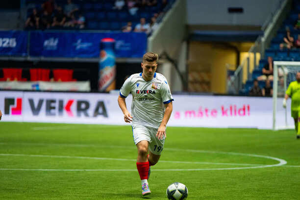 Zápas Eura v&nbsp;malém fotbale mezi Českem a&nbsp;Bulharskem