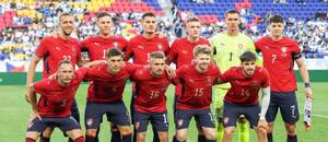 Česká reprezentace před zápasem s Guatemalou